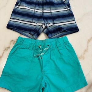 Kids Blue and Teal Shorts Set NWOT